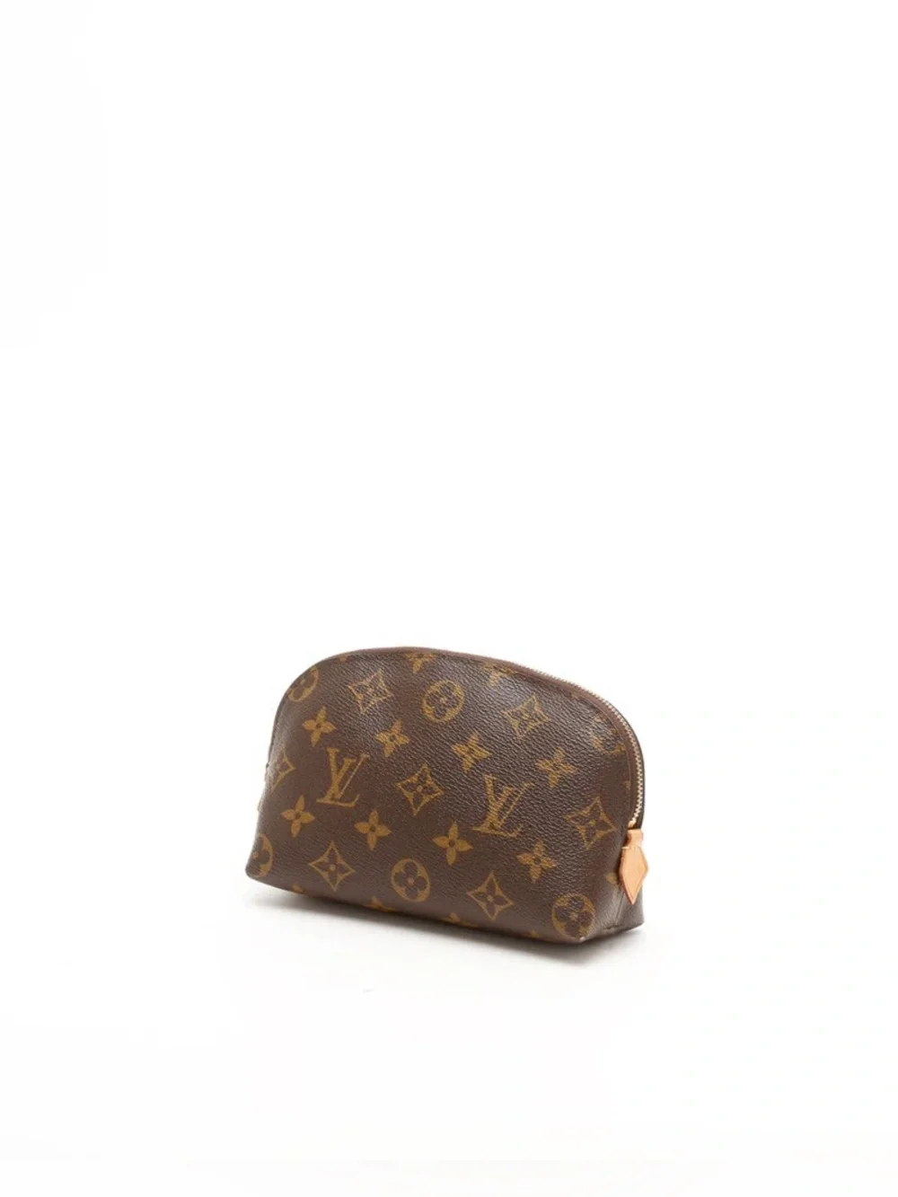 Louis Vuitton Cosmetic Pouch Brown Canvas